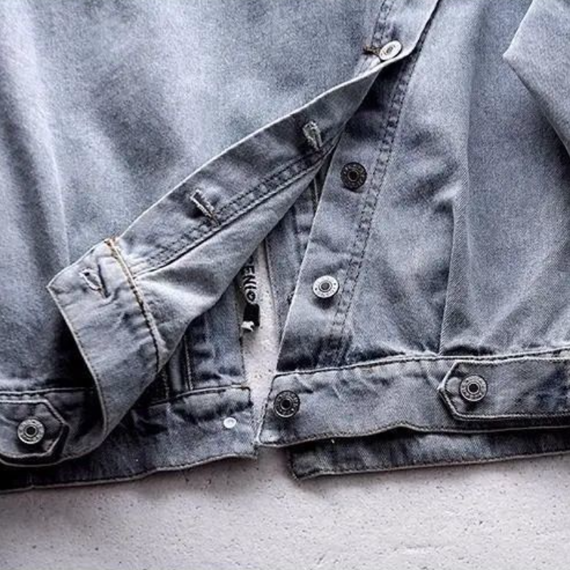 韓版寬鬆牛仔外套短款連帽夾克多口袋百搭上衣秋冬