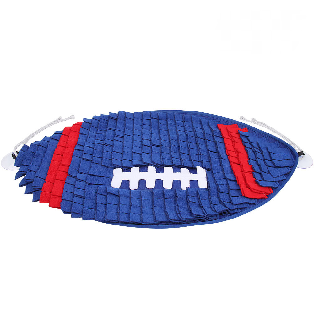Pet Dog Snuffle Sniffing Mat Foraging Puzzle Toy Nose Training Pad Football - Picture 14 of 15