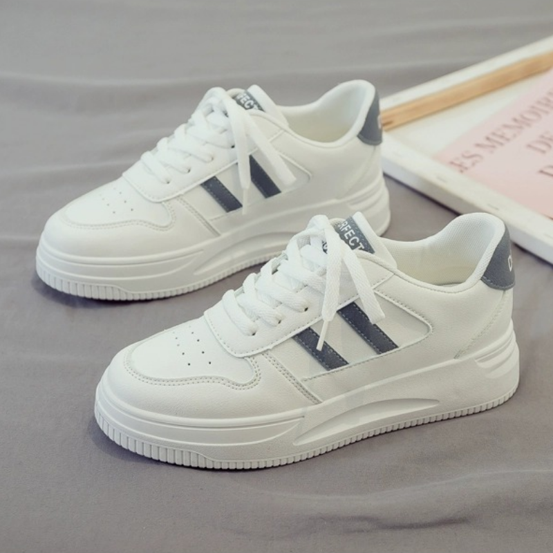 韓系復古小白鞋 氧氣底休閒鞋/3色 35-40