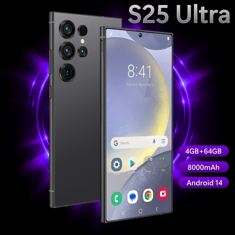 Factory Unlocked S25 Ultra 5G Smartphone 7.3