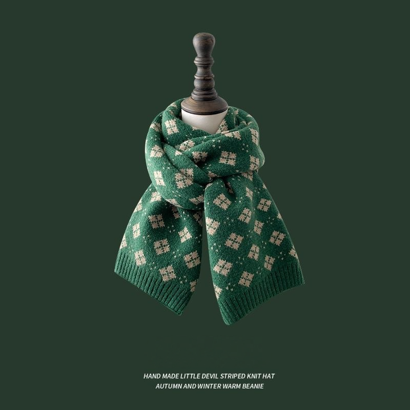 【贈】聖誕新年款秋冬圍巾 紅色系列超萌麋鹿聖誕小鹿 送禮首選