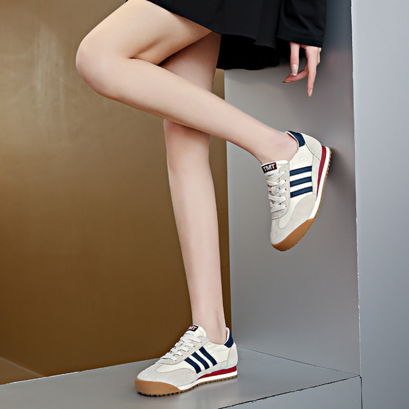 復古百搭德訓鞋厚底輕便阿甘鞋潮人