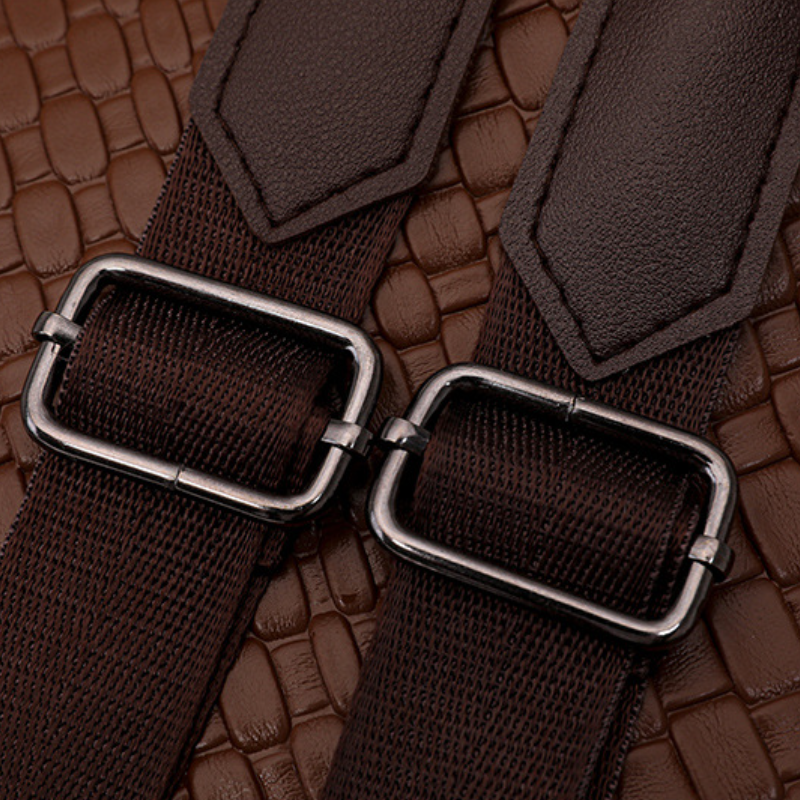 歐美復古雙肩背包—休閒防盜設計，戶外旅行必備