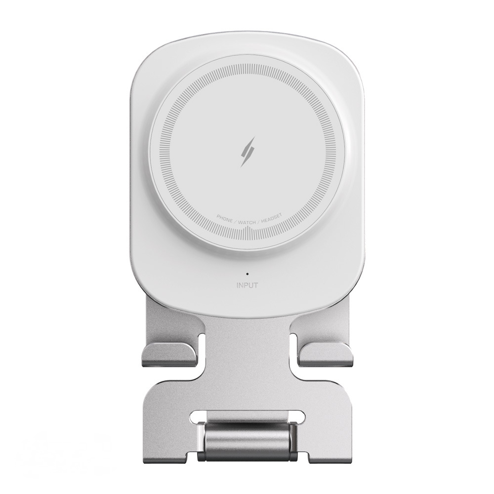thumbnail image 1 of Soporte de carga inalámbrica para iPhone/Samsung Galaxy. Soporte de carga rápida Qi para AirPods Pro 2, 3 smartphones y 15 W, 1 of 7