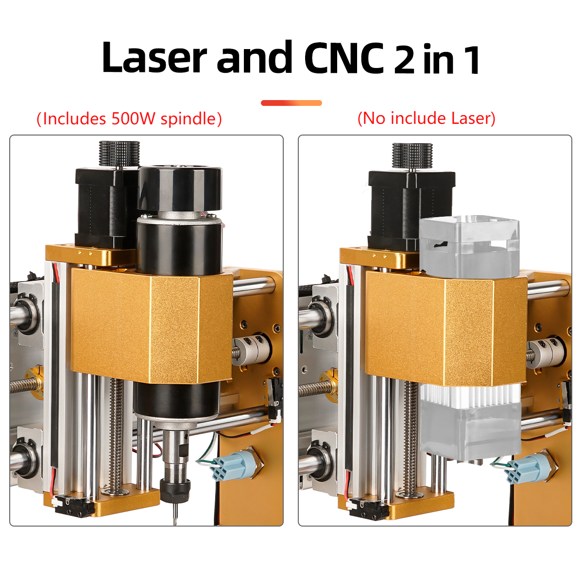 LUNYEE 3018 PRO MAX All-Metal 500W CNC Router Milling Cutting 