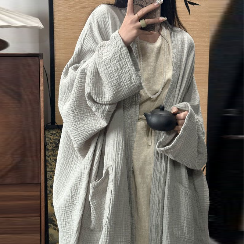 【單品可選】清冷風口袋襯衫開襟衫連身裙套裝