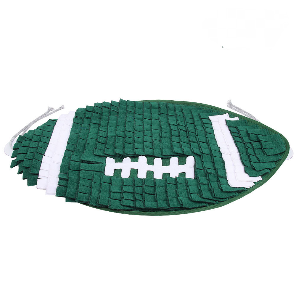 Pet Dog Snuffle Sniffing Mat Foraging Puzzle Toy Nose Training Pad Football - Picture 13 of 15