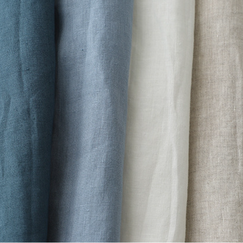 亞麻襯衫立領七分袖 寬鬆大尺寸日系棉麻上衣